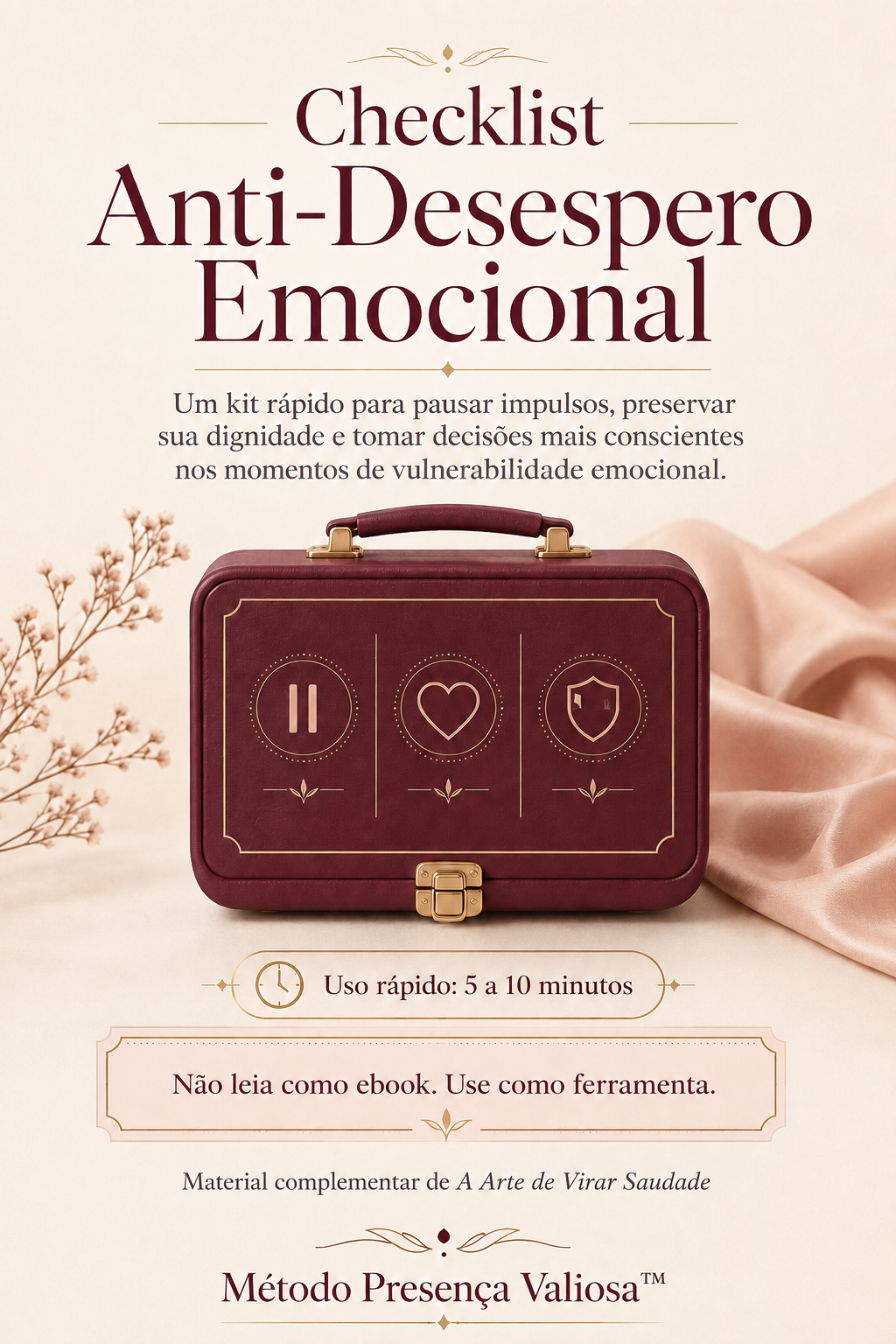Checklist Anti-Desespero Emocional